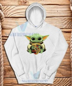 Baby Yoda Porsche Logo Hoodie The Child Mandalorian S-3XL