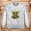 Baby Yoda Porsche Logo Sweatshirt The Child Mandalorian S-3XL