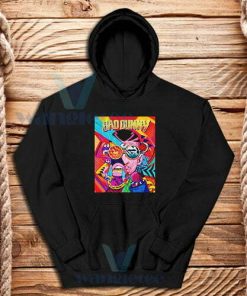 Bad Bunny Concert Poster Hoodie Puerto Rican Singer S-3XL