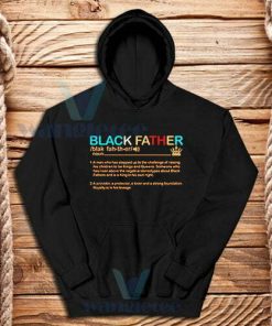 Black Father Definition Hoodie Pride Black Lives Matter S-3XL