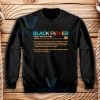 Black Father Definition Sweatshirt Pride Black Lives Matter S-3XL