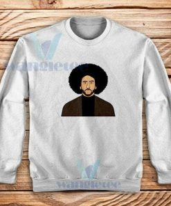 Colin Kaepernick Portrait Sweatshirt Political S-3XL