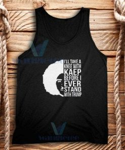 Colin Kaepernick Stand With Trump Tank Top BLM S-2XL