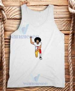 Colin kaepernick Kneeling Tank Top Black Power S-2XL