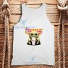 Dunkin Donuts Baby Yoda Tank Top The Mandalorian Disney S-2XL