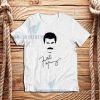 Freddie Mercury Cheap T-Shirt Bohemian Rhapsody Signature S-3XL