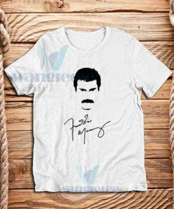 Freddie Mercury Cheap T-Shirt Bohemian Rhapsody Signature S-3XL