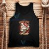 Gold Lucky Cat Tank Top Good Luck Maneki-neko S-2XL