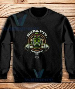 Gym Boba Fett Star Wars Sweatshirt Boba Fit Mandalorian S-3XL