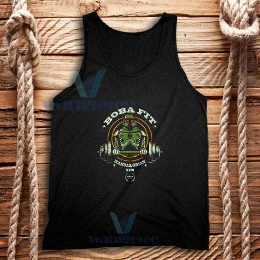 Gym Boba Fett Star Wars Tank Top Boba Fit Mandalorian S-2XL