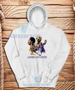 Kobe Legends Live Forever Hoodie RIP Black Mamba S-3XL