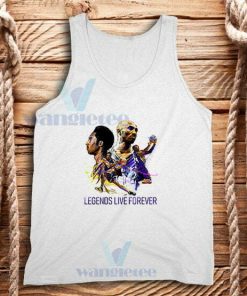 Kobe Legends Live Forever Tank Top RIP Black Mamba S-2XL