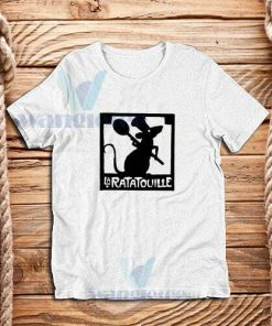 La Ratatouille T-Shirt Remy Mouse Merch S-3XL