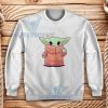 Love Baby Cute Jedi Sweatshirt Baby Yoda Star Wars S-3XL