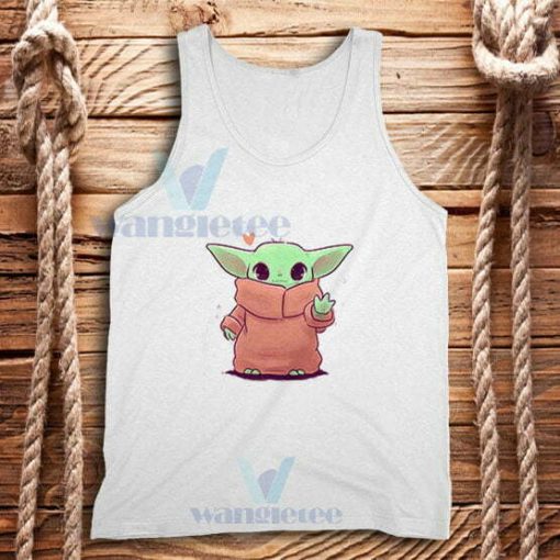 Love Baby Cute Jedi Tank Top Baby Yoda Star Wars S-2XL