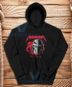 Mando Make Them Disappear Hoodie The Mandalorian S-3XL