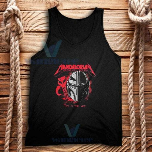 Mando Make Them Disappear Tank Top The Mandalorian S-2XL