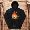 Mando Sunset The Child Hoodie Baby Yoda S-3XL