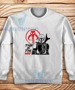 Mando This is The Way Sweatshirt Star Wars Mandalorian S-3XL