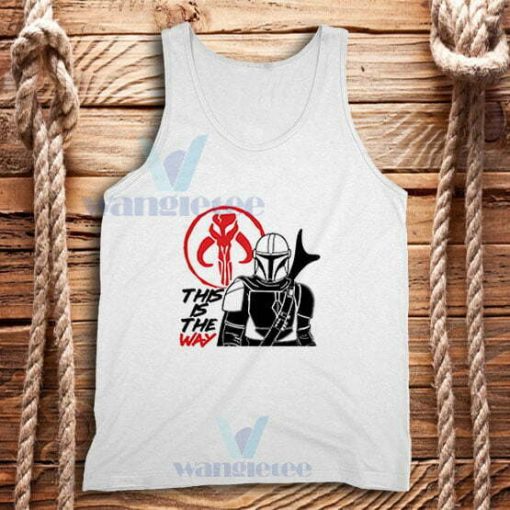 Mando This is The Way Tank Top Star Wars Mandalorian S-2XL