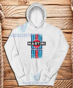 Martini Racing Retro Hoodie Race Martini’s Best S-3XL