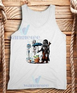 My Neighbor Baby Yoda Tank Top The Mandalorian S-2XL