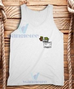 Pocket Master and Baby Yoda Tank Top Star Wars Mando S-2XL