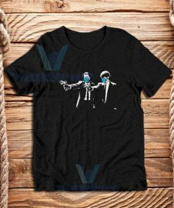 Pulp Fiction Covid19 T-Shirt Covid Fiction Film S-3XL