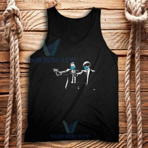 Pulp Fiction Covid19 Tank Top Covid Fiction Film S-2XL