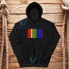 Rainbow Barcode Hoodie Pride DNA Merch S-3XL