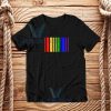 Rainbow Barcode T-Shirt Pride DNA Merch S-3XL