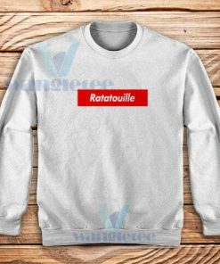 Ratatouille Red Logo Sweatshirt Parody Film S-3XL