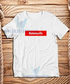 Ratatouille Red Logo T-Shirt Parody Film S-3XL