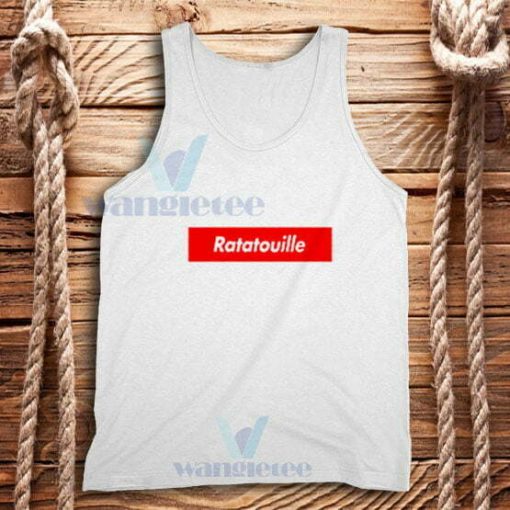 Ratatouille Red Logo Tank Top Parody Film S-2XL