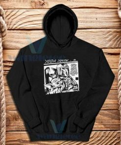 Star Wars Youth Yoda Hoodie Mandalorian Merch S-3XL