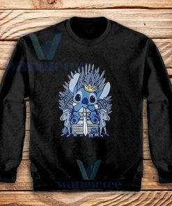 Stitch In Side Thrones Sweatshirt Game of Thrones Funny S-3XL