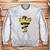 The Mamba Mentality Kobe Sweatshirt Black Mamba Logo S-3XL