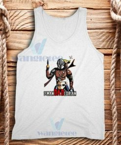 The Man Dad Lorian Tank Top The Mandalorian Dads S-2XL