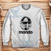 Three Stripes Mando Sweatshirt The Mandalorian Star Wars S-3XL