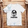 Three Stripes Mando T-Shirt The Mandalorian Star Wars S-3XL