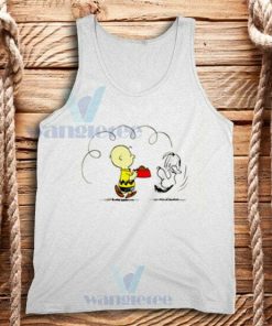 Charlie Brown And Snoopy Tank Top Unisex Size S-2XL