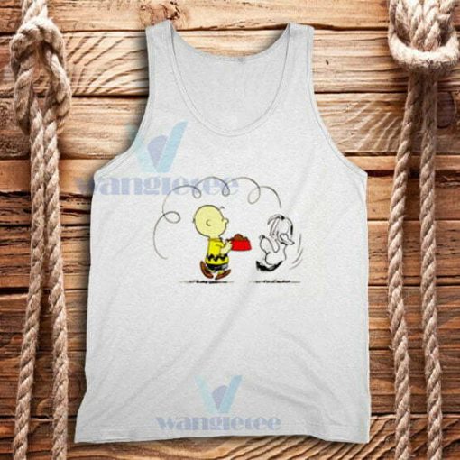 Charlie Brown And Snoopy Tank Top Unisex Size S-2XL