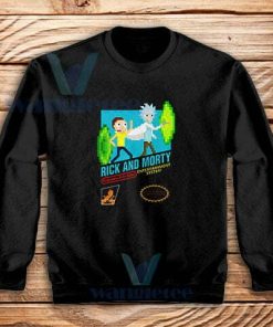 Rick and Morty NES Cartridge Sweatshirt For Unisex S-3XL