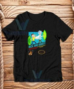 Rick and Morty NES Cartridge T-Shirt For Unisex S-3XL