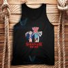 Stranger Things Rick and Morty Tank Top For Unisex S-2XL