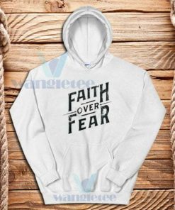 Faith Over Fear Vintage Hoodie Unisex Adult Size S-3XL