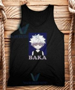 Hunter Killua Baka Tank Top Unisex Adult Size S-2XL