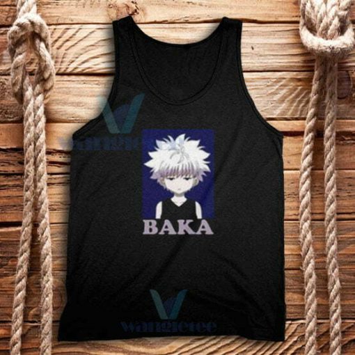 Hunter Killua Baka Tank Top Unisex Adult Size S-2XL