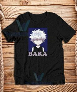 Hunter Killua Baka T-Shirt Unisex Adult Size S - 3XL