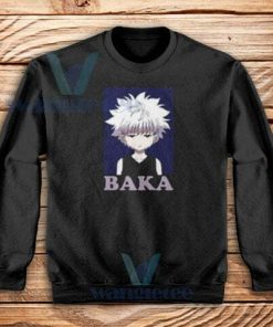 Hunter Killua Baka Sweatshirt Unisex Adult Size S-3XL